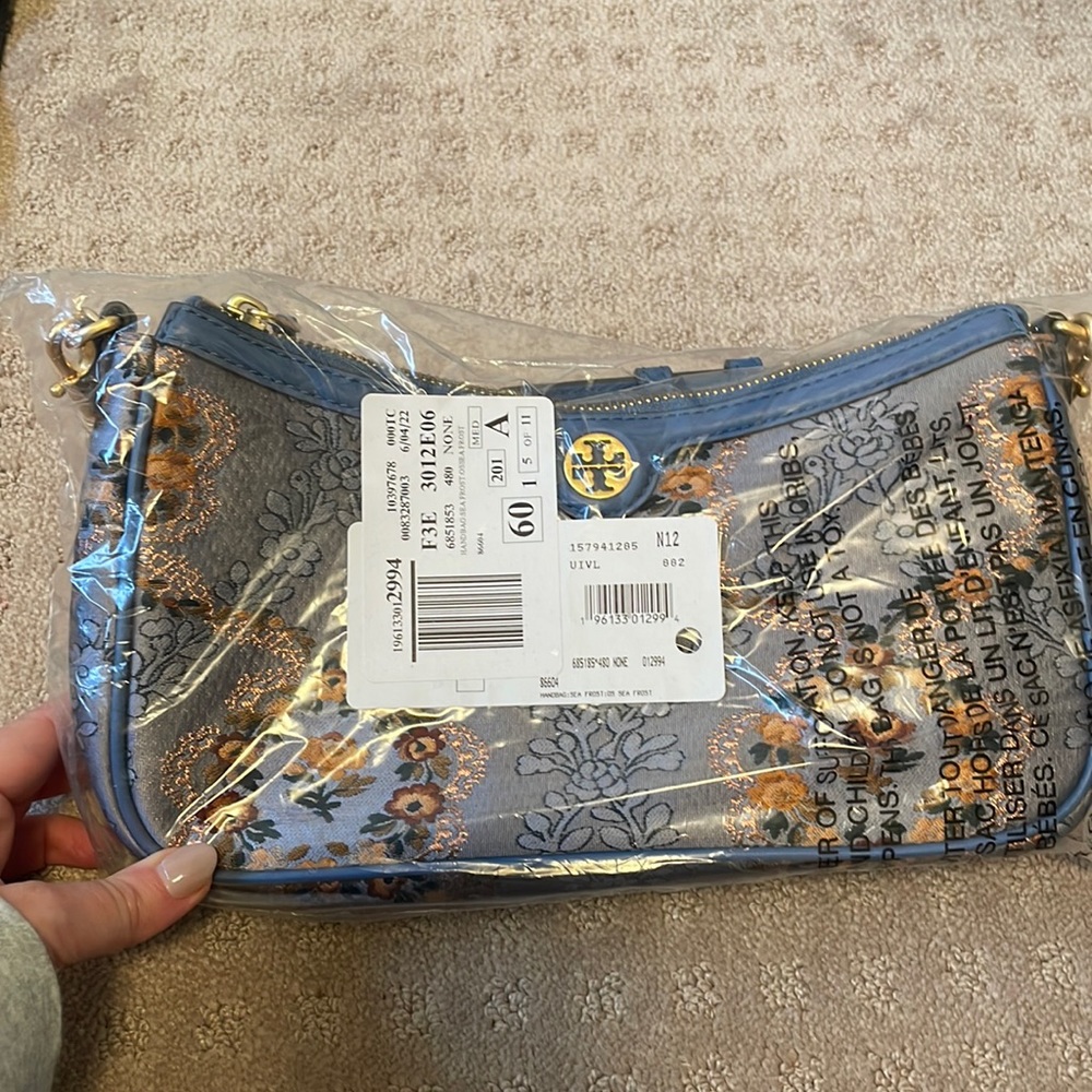 Tory Burch brocade, shoulder bag